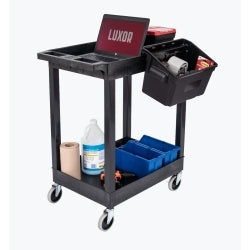 24 x 18 Plastic Utility Tub Cart w/ Bins