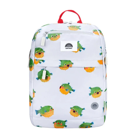 Uninni Bailey Backpack with Puffer Fish Design