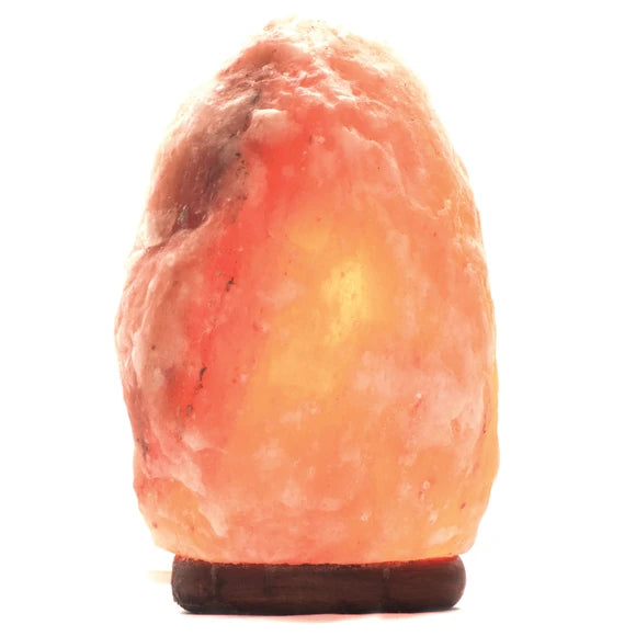 USB-Powered Himalayan Rock Salt Lamp Decor