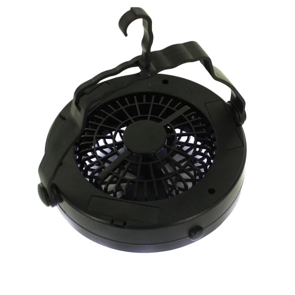 2 in 1 Camping Outdoor Fan with LED Light